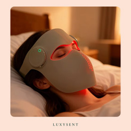Masque LED Lumière Luxysent sans fil
